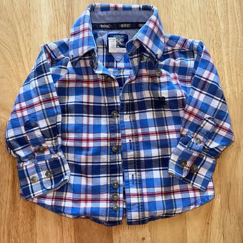 Twenty X Wrangler XXS Toddler Button Down Shirt